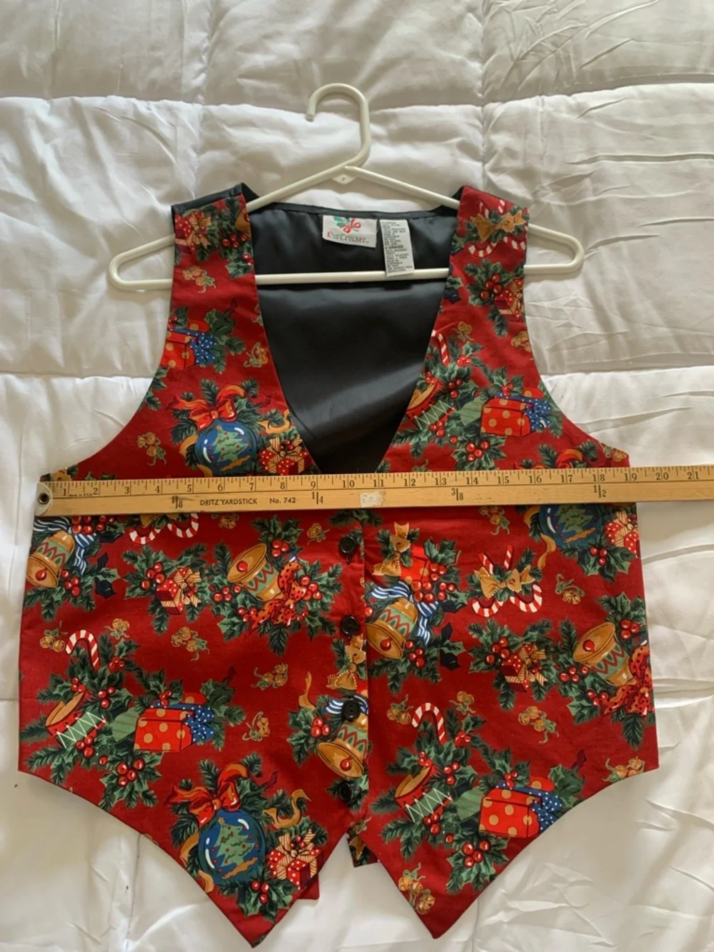 Vintage Nutcracker Christmas Vest Men’s Large - Picture 8 of 9